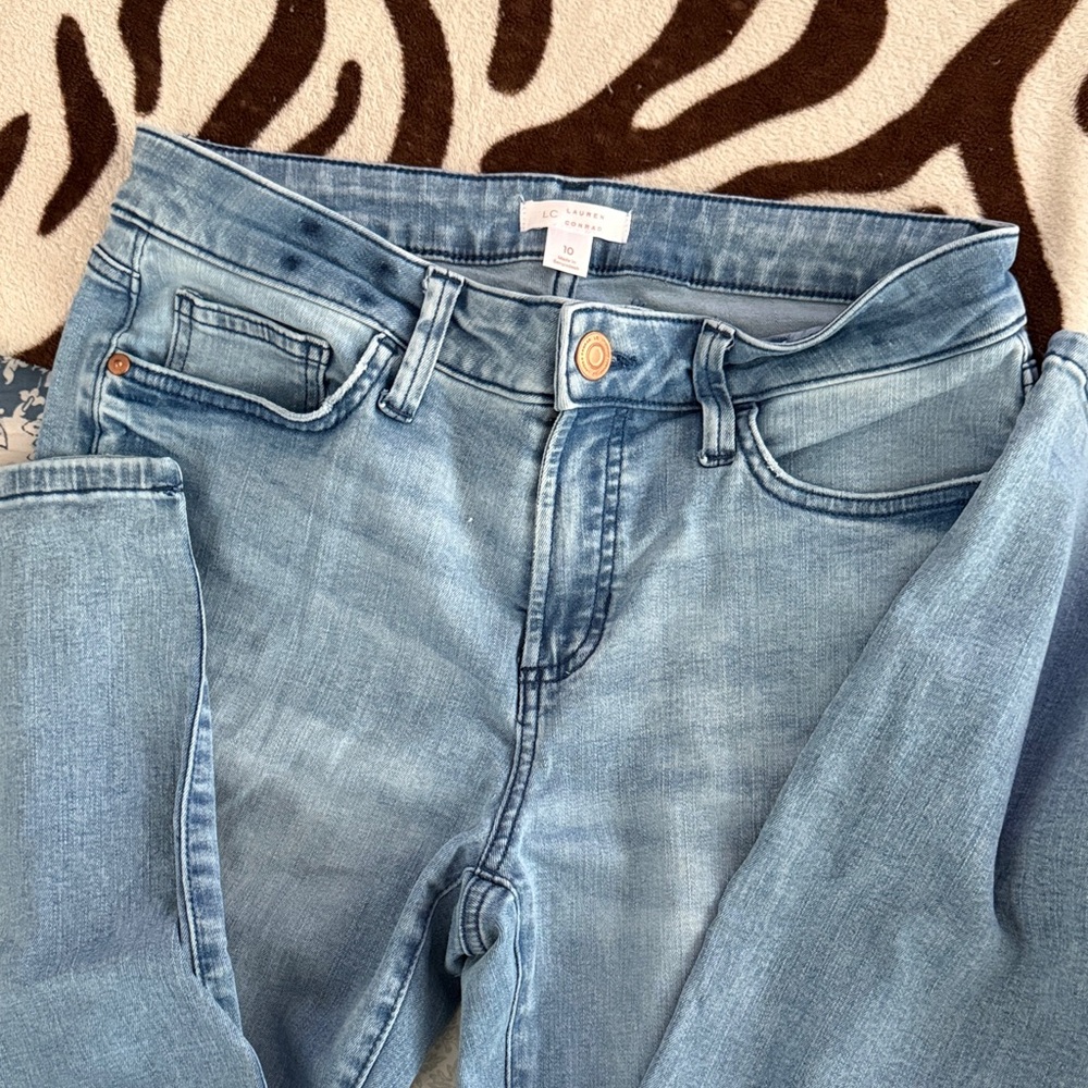 LC Lauren Conrad Light Blue Women's Skinny Jeans